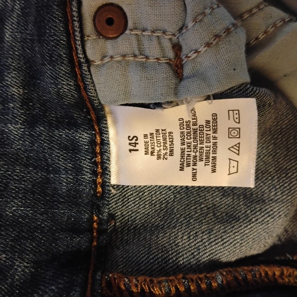 NWT Aeropostle Mid Rise Boot Cut Jeans Size 14S - Picture 6 of 6